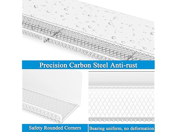 DTUQYX Magnetic Bookshelf 17" 2-Pack