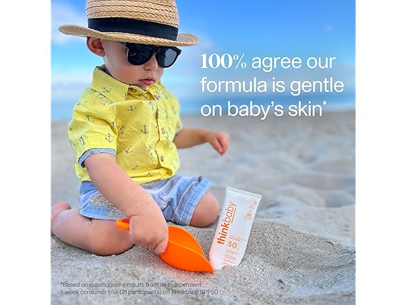 Thinkbaby SPF 50+ Baby Mineral Sunscreen