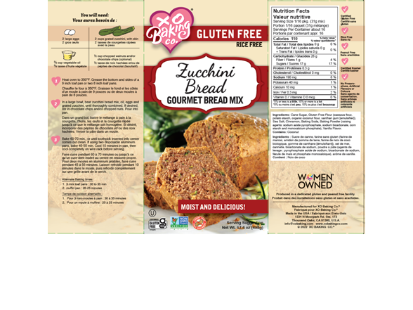 (6pk) XO Baking Gluten-free Mixes Breakfast Favorites