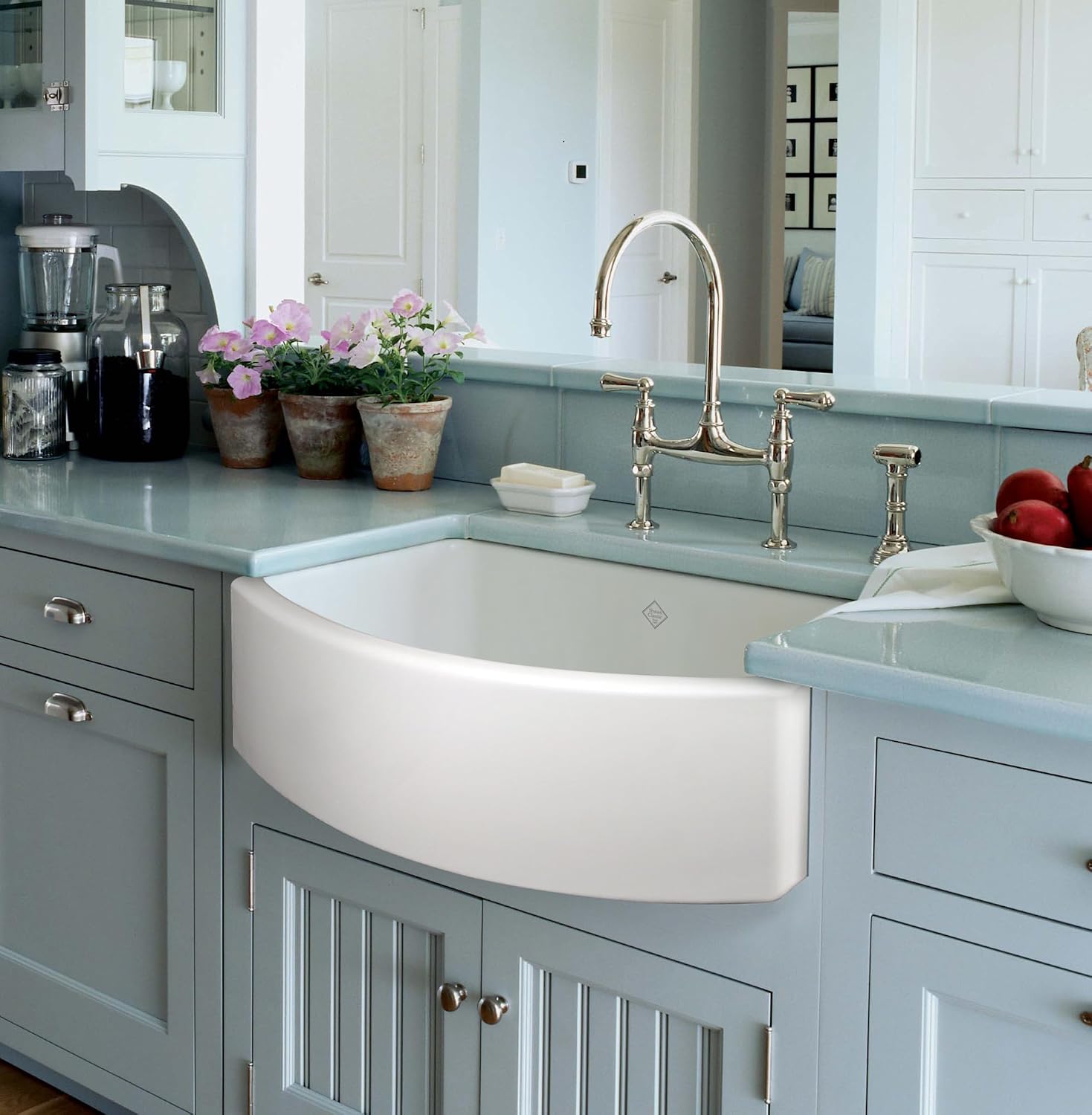 Fireclay Farmhouse Kitchen Sink - Gallery 18