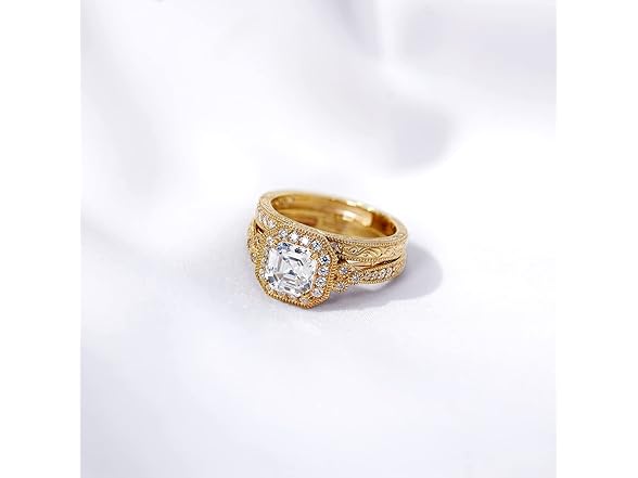 Amazon 23K Gold Plated Ring, Size 9