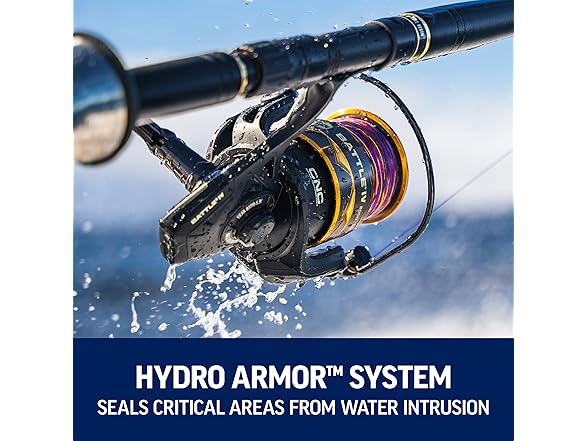 PENN 6'6" Battle IV Fishing Rod and Reel Combo