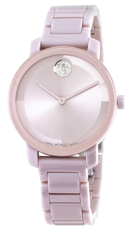 Movado BOLD Evolution 2.0 Quartz Pink Dial Watch - Gallery 2
