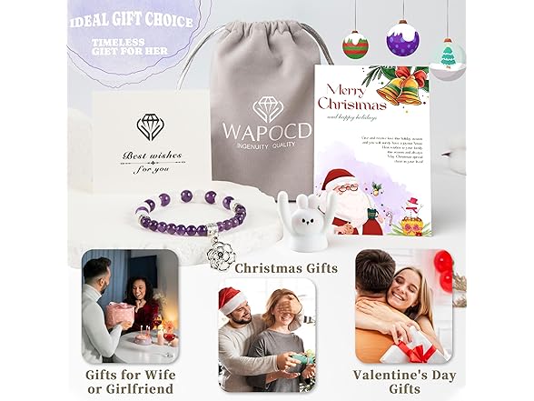 WAPOCD Women Inspirational Bracelets