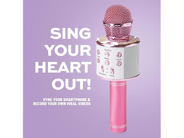 Claire's Bluetooth Karaoke Microphone for Kids