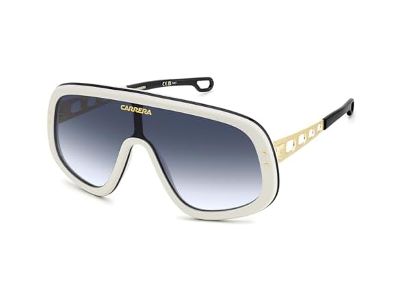 Carrera Unisex Sunglasses White Gold