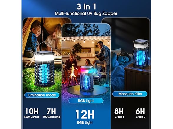 Bug Zapper Outdoor Indoor Mosquito Zapper