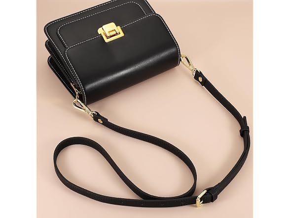 uxcell Genuine Leather Purse Strap,