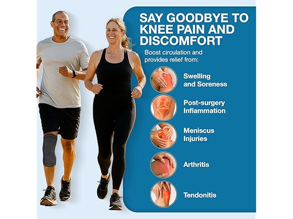 UFlex Compression Knee Brace Pack of 2