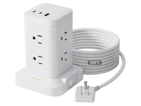 Tagzilo Power Strip Tower 1800J