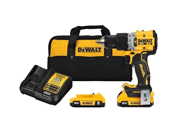 DEWALT DCD805D2 20V MAX* XR Hammer Drill/Driver Kit