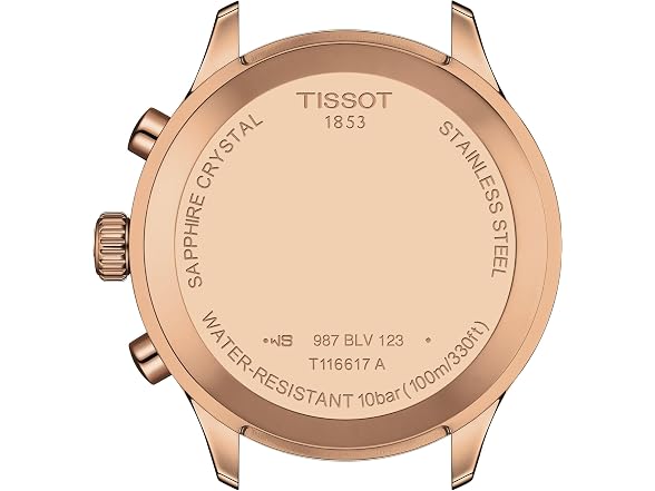 Tissot Chrono XL Classic Blue Leather Strap Watch