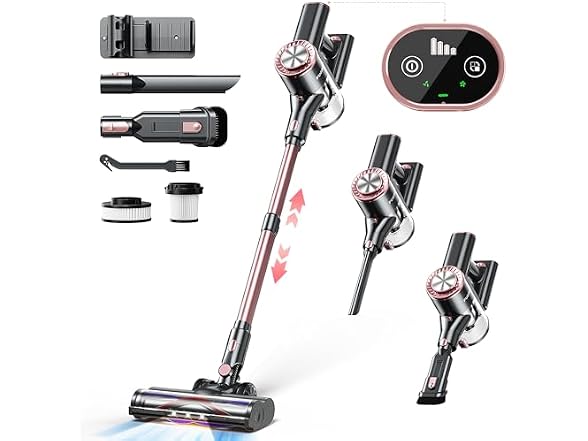Fugacal 6-in-1 Cordless Stick Vacuum