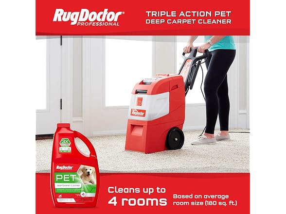 Rug Doctor Pet Stain & Odor Carpet Cleaner,