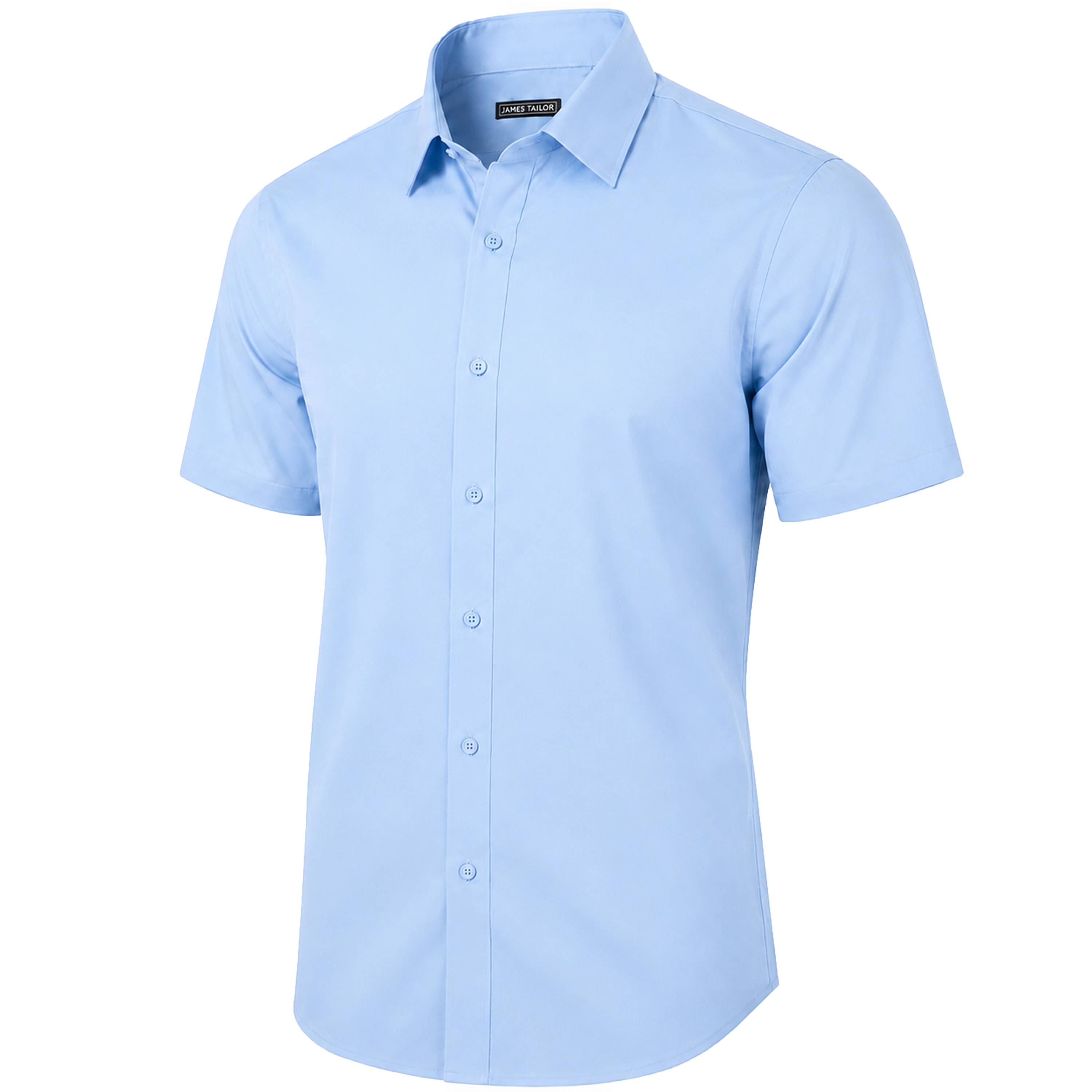 Mens S/S Stretch Dress Shirt - Gallery 22