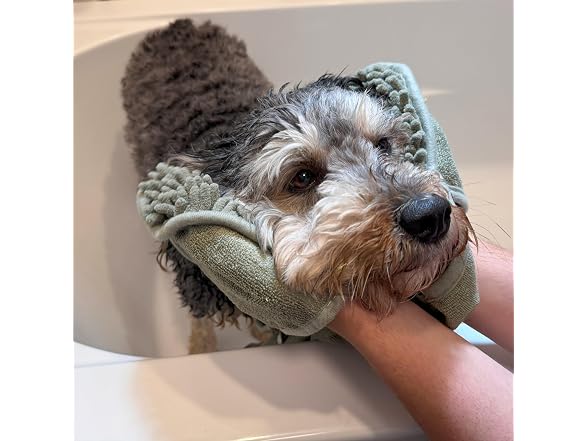 SPOT Clean Paws Chenille Microfiber Dog Towel