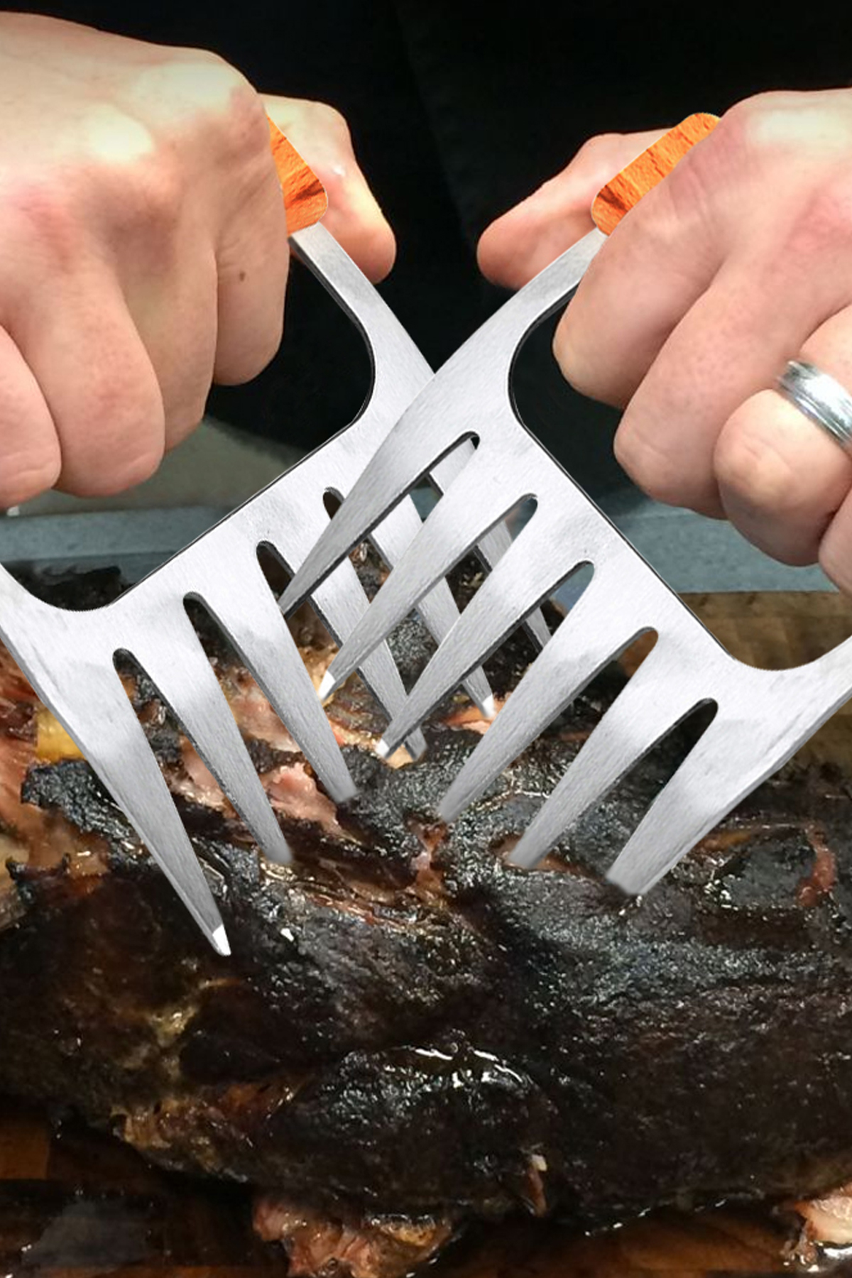 Stainless Steel Meat-Shredding Claws - Gallery 6