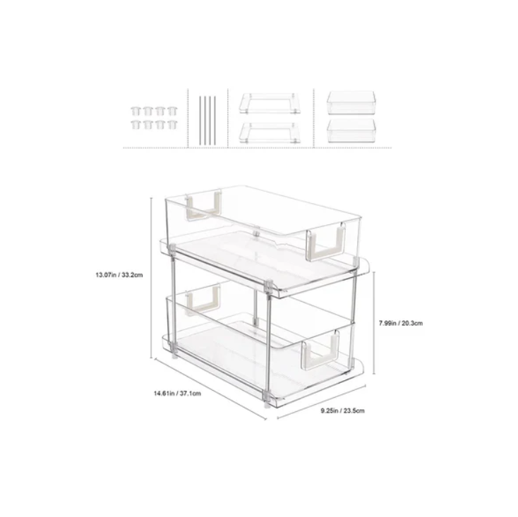 2-Tier Sliding Drawer Organizer - Gallery 9