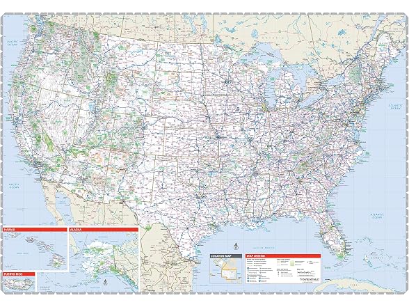 Rand McNally Folded Map: United States Map