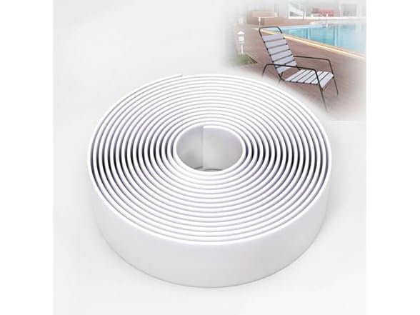 2 Inch Wide, 20ft Long Vinyl Strap - Replacement Straps for Patio Chairs