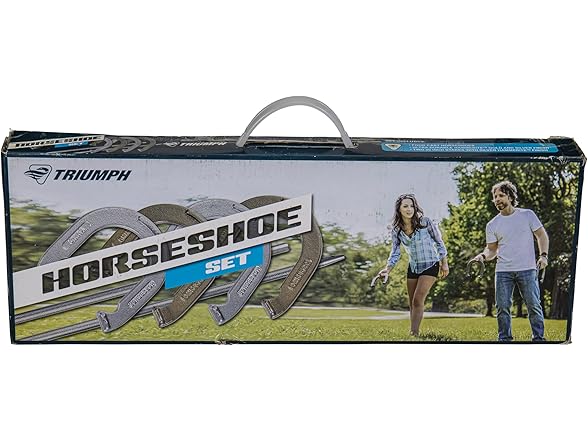 TRIUMPH SPORTS USA Steel Horseshoe Set