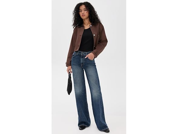 LE BOP Women's Harriet Cropped Jacket, C