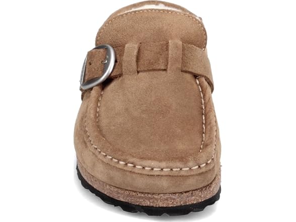 Birkenstock Women's Buckley Shearling, Tea/Natural