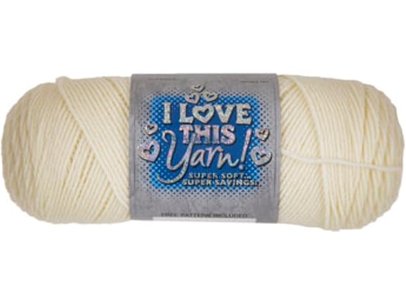 Hobby Lobby Ivory I Love This Yarn, 355