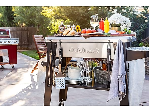 Cuisinart Outdoor Stainless Steel Grill Prep Table