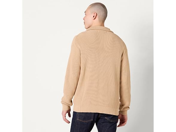 Amazon Essentials Men Quarter-zip Rib-knit Sweater - Gallery 2