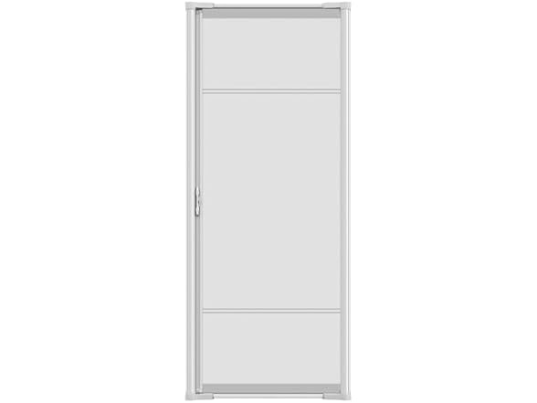 Brisa White Retractable Screen Door 80"