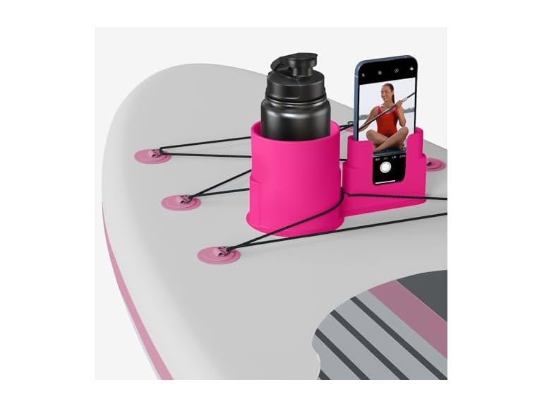 Paddle Board Cup Holder Stand Up 2-in-1
