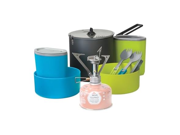 MSR light Camping Backpacking Stove Kit