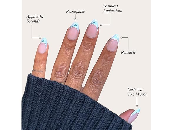 Glamnetic Press On Nails - Santorini