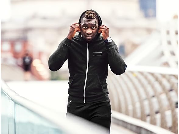 Boss Polity Bracket Zip Up Hoodie