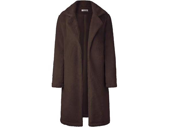 Angashion Women's (XL) Women's Fuzzy Fleece Lapel
