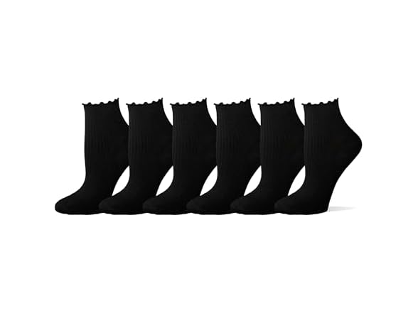 Amazon Essentials Women's Ruffle Ankl