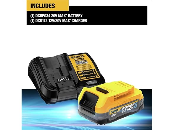 DEWALT DCBP034C 20V MAX* Starter Kit