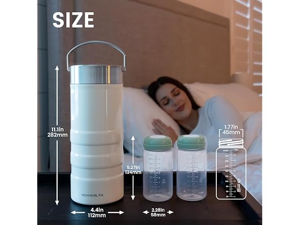 KEKHEALTH 22oz Stainless Steel Breast Milk Cooler