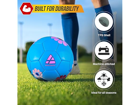 VIZARI Blossom Soccer Ball for Kids