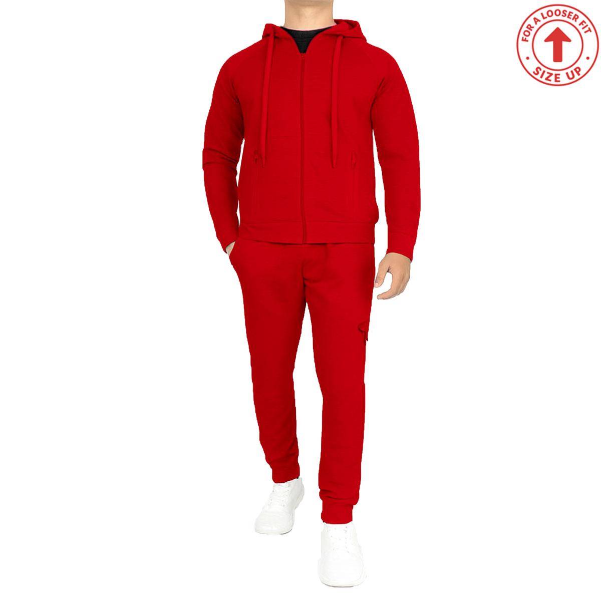 Mens Tech Fleece Hoodie & Jogger Sets (S-3XL) - Gallery 28