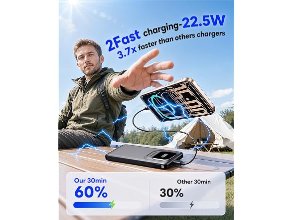 FlyKangaroo 10000mAh 22.5W Power Bank - Gallery 2