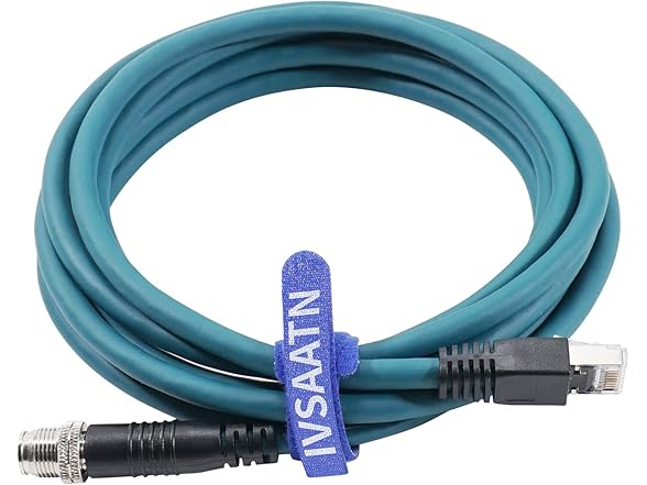 IVSAATN M12 Ethernet 8 Pin X-Code RJ45