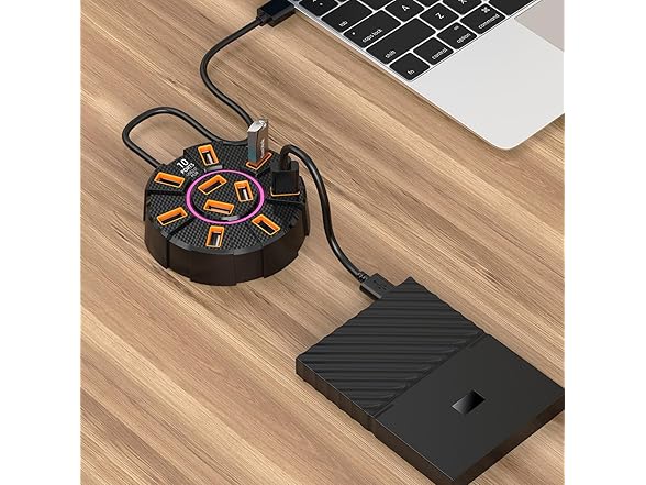 USB Station Expansion Dock 10 Port