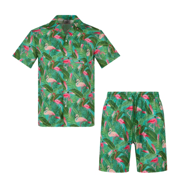 2Pc Mens Top & Bottom Beach Set - Gallery 42