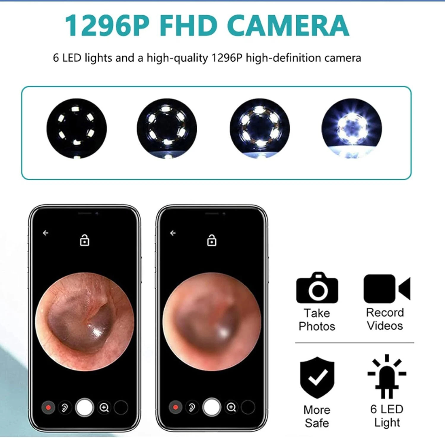 NE3 Pro Ear Wax Removal Tool w/ Camera - Gallery 8