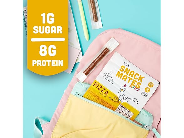 5PK Snack Mates by The New Primal, Chicken Pizza