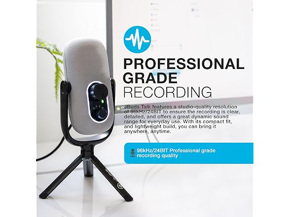 JLab Buds Talk USB Gaming Streaming Microphone