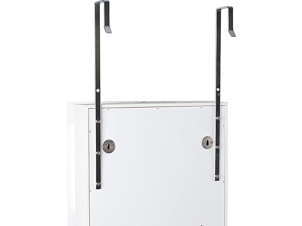 Elevon Hanging Mirror Jewelry Cabinet with Storage