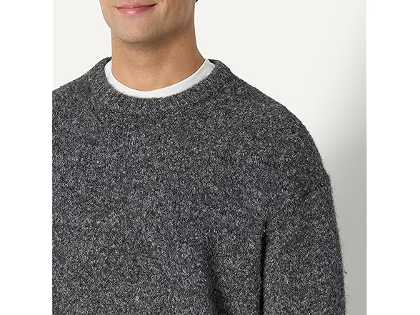 Men's Relaxed-Fit Crewneck Pullover Sweater